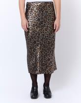 Jupe courte imprimé léopard
