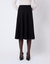 Jupe midi unie