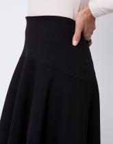 Jupe midi unie