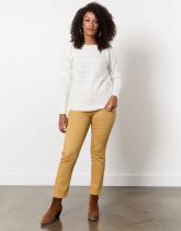 Pantalon 7/8 slim uni