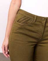 Pantalon 7/8 slim uni