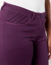 Pantalon 7/8 slim uni