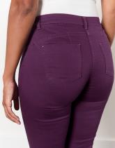 Pantalon 7/8 slim uni