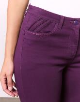 Pantalon 7/8 slim uni