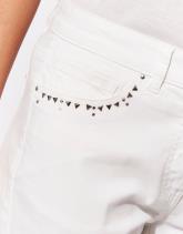 Pantalon 7/8 slim uni