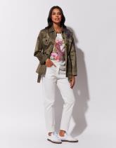 Pantalon 7/8 slim uni