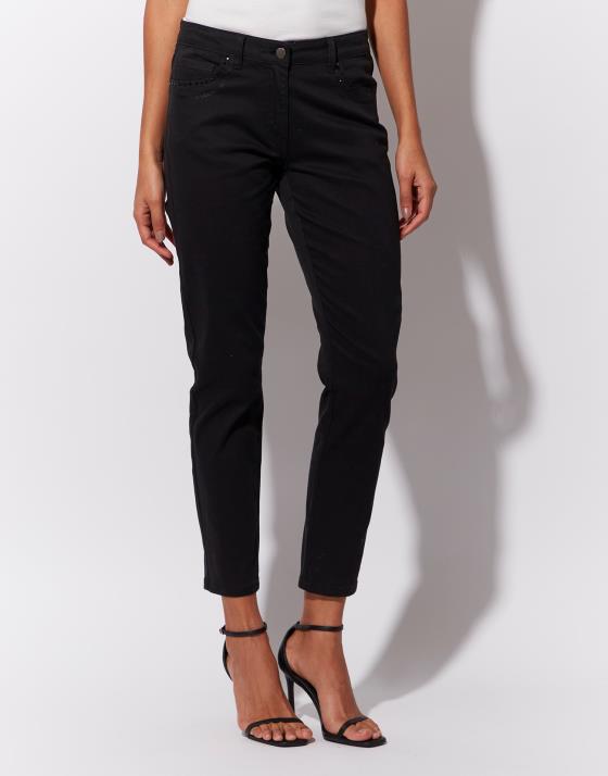 Pantalon 7/8 slim uni