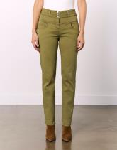 Pantalon 7/8 slim uni