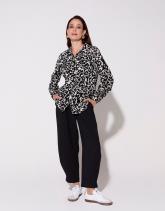 Pantalon 7/8 rond uni