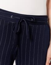 Pantalon 7/8 cigarette rayé