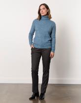 Pantalon long droit rayé