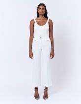 Pantalon long large uni