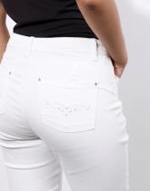 Pantalon 7/8 slim uni