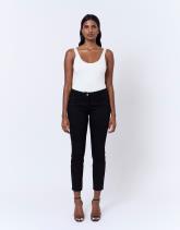 Pantalon 7/8 slim uni