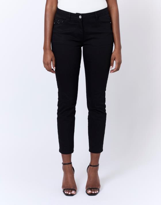 Pantalon 7/8 slim uni