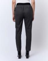 Pantalon 7/8 cigarette uni