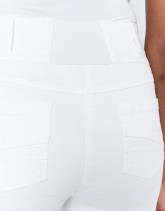 Pantalon long flare uni