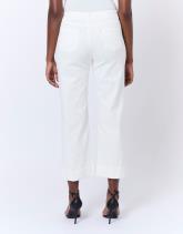 Pantalon cropped uni