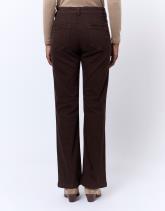 Pantalon long flare uni