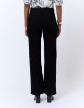 Pantalon long flare uni