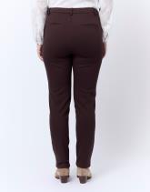 Pantalon 7/8 cigarette uni