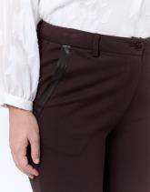Pantalon 7/8 cigarette uni