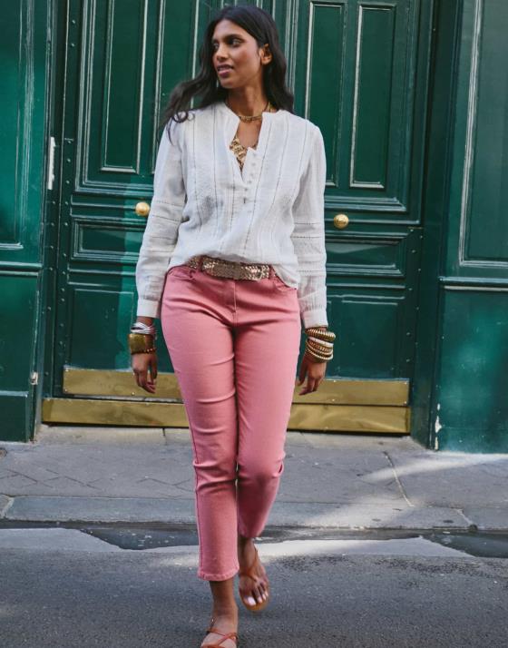 Pantalon 7/8 uni