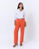 Pantalon long large uni