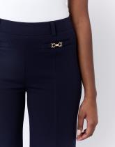 Pantalon 7/8 large uni