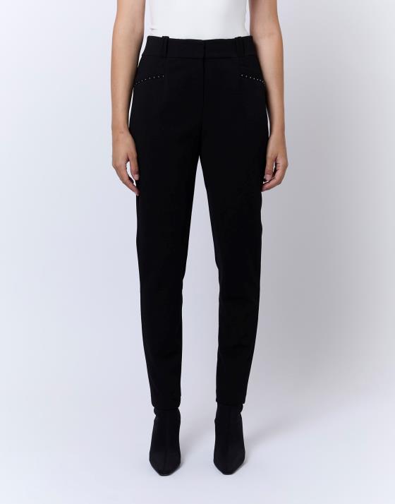 Pantalon 7/8 cigarette uni