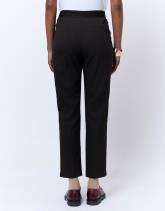 Pantalon 7/8 cigarette pied de puce