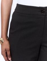 Pantalon 7/8 cigarette pied de puce