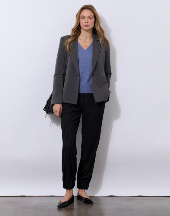 Pantalon 7/8 cigarette uni