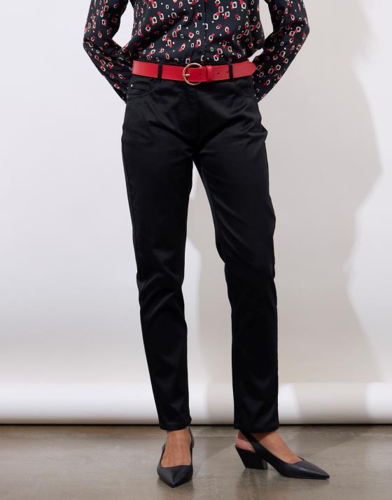 Pantalon 7/8 slim uni