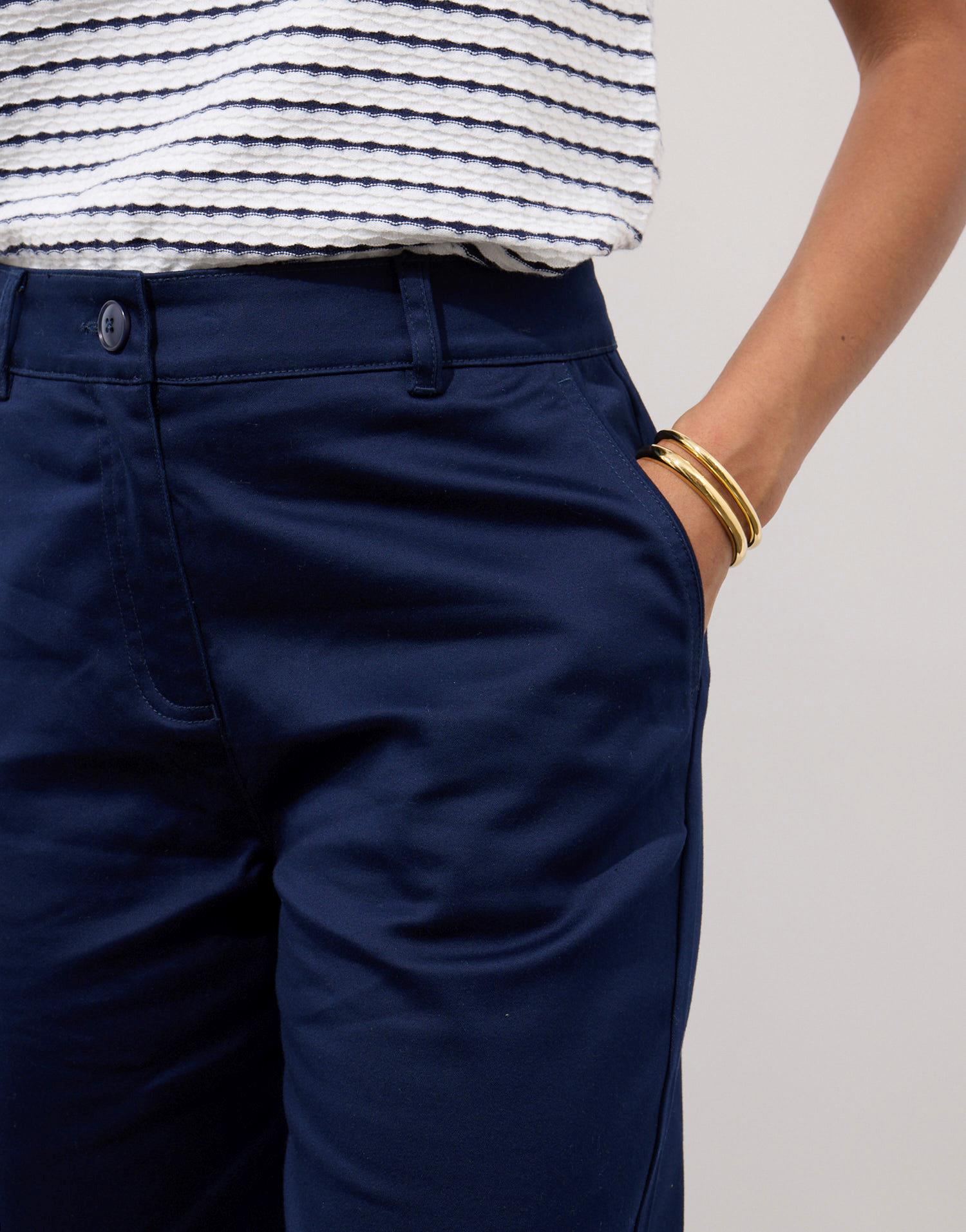 Pantalon 7/8 cigarette uni