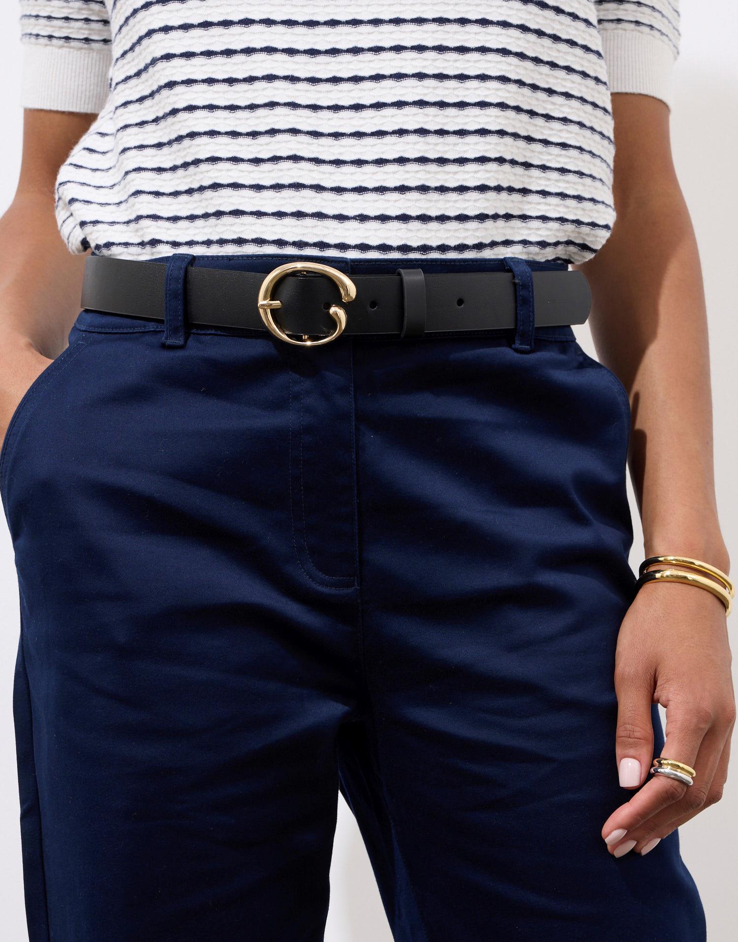 Pantalon 7/8 cigarette uni