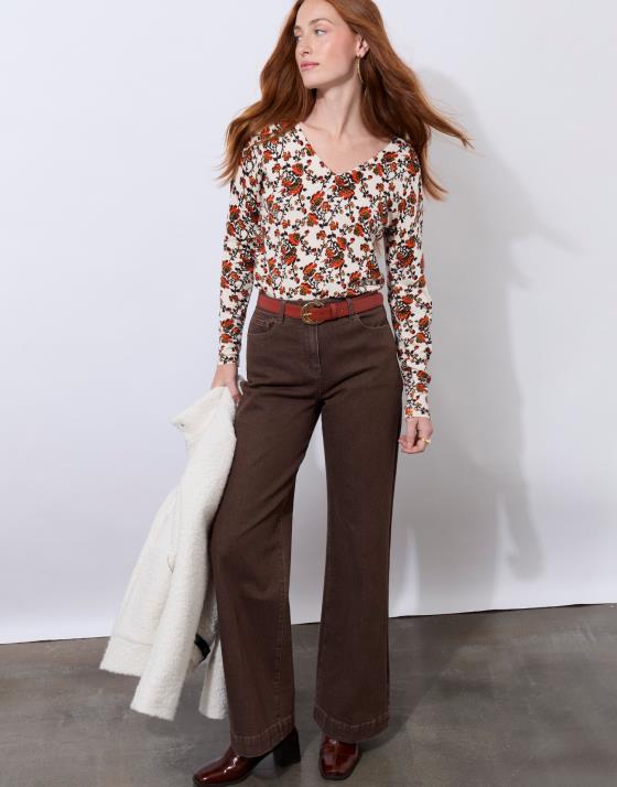 Pantalon long Wide uni