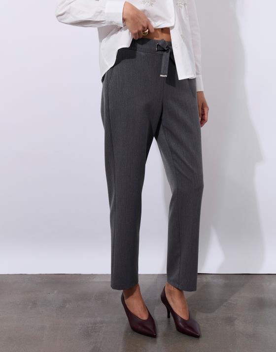 Joggpant 7/8 fuselé uni