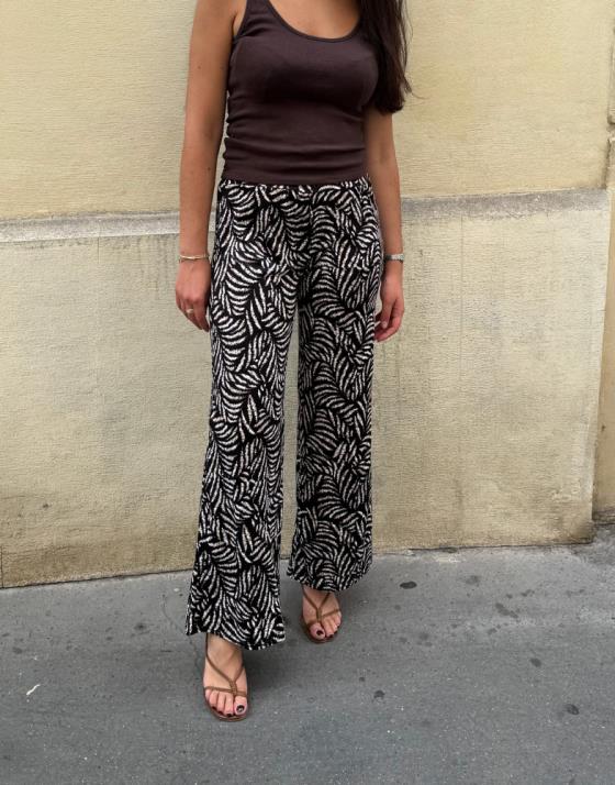 Pantalon long imprimé