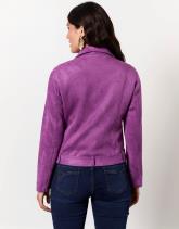 Veste mi-longue unie