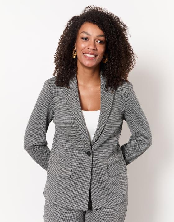 Veste de tailleur longue femme sale