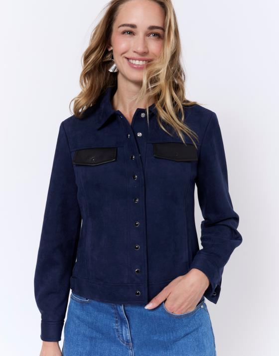 Blouson court uni