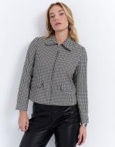 Veste courte jacquard