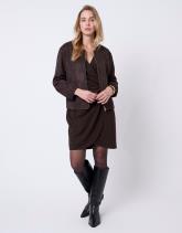 Blouson court jacquard