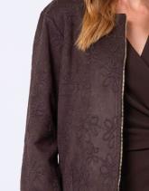 Blouson court jacquard