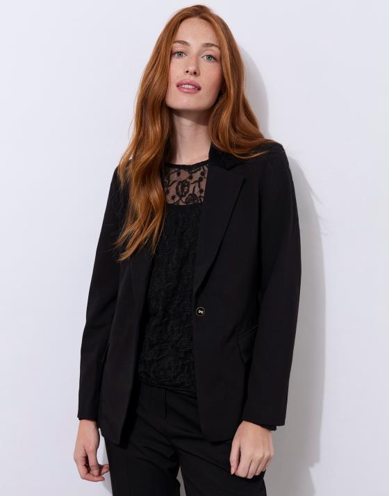 Veste tailleur unie