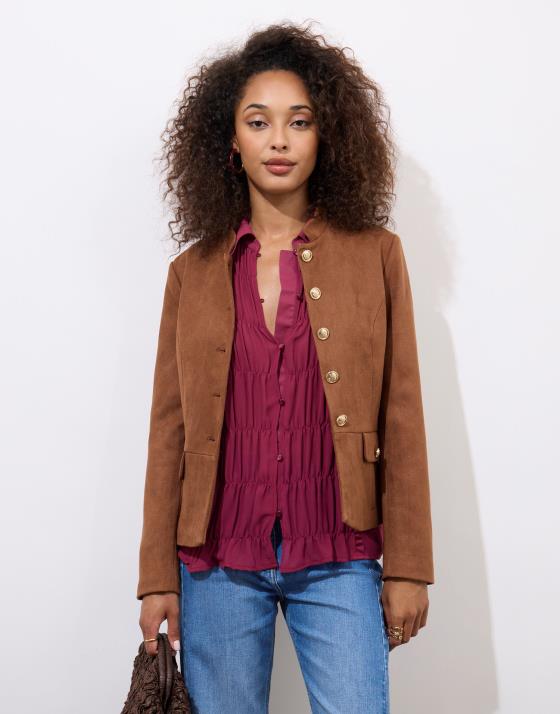 Veste unie