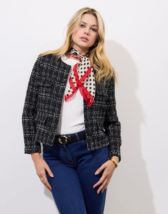 Veste en tweed