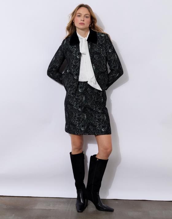 Veste jacquard