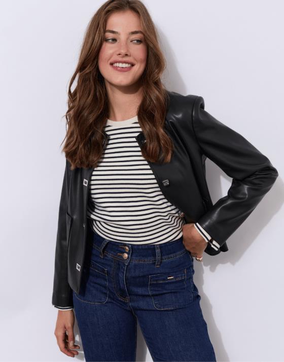 Veste unie